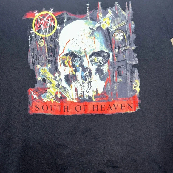 South Of Heaven Band Graphic Tee - Picture 2 of 4